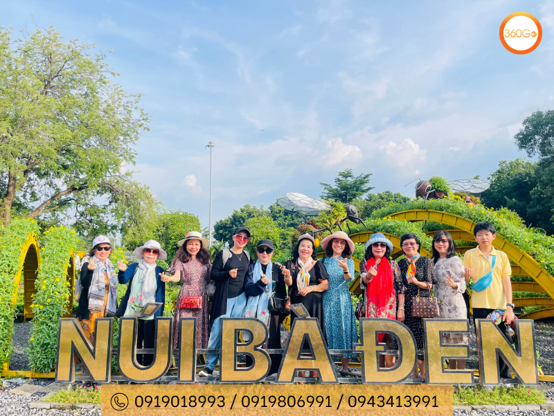 Núi Bà Đen thu hút khách du lịch - Du lịch 360Go 
